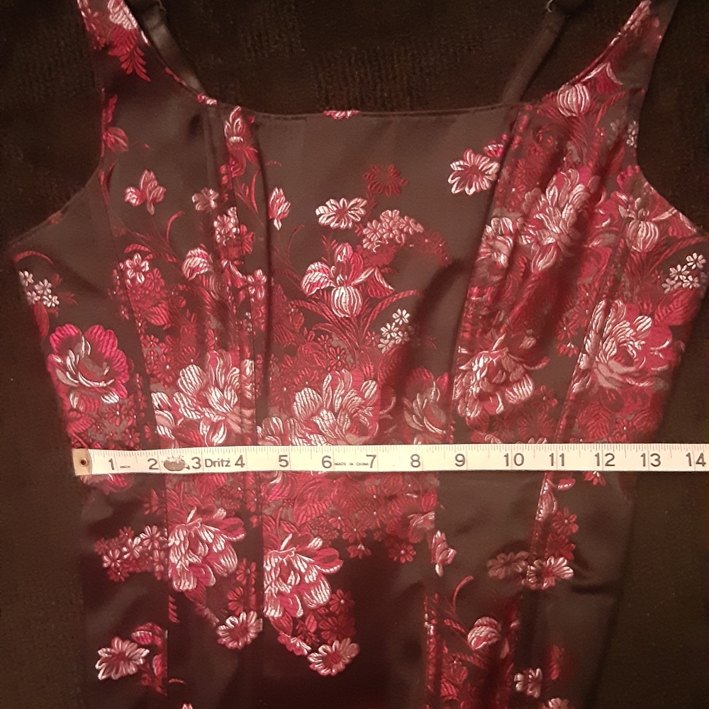 Jacquard Print Corset - Picture 4 of 7